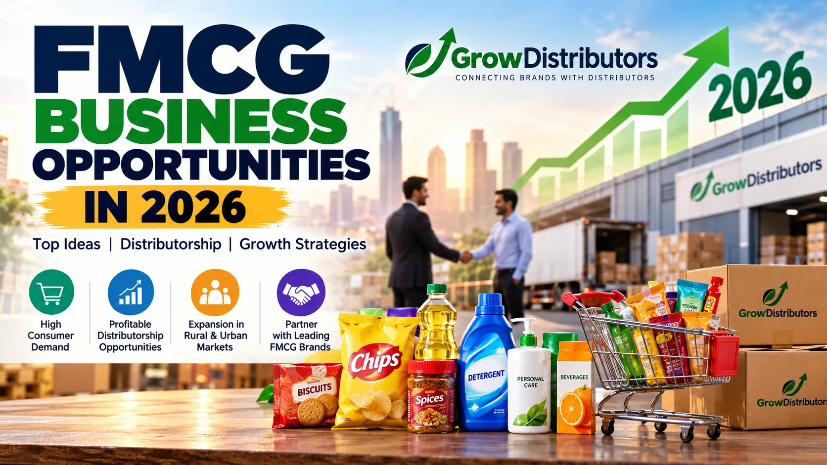 FMCG Business Opportunities in 2026: Best Ideas, Distributorship and Growth Strategies in India