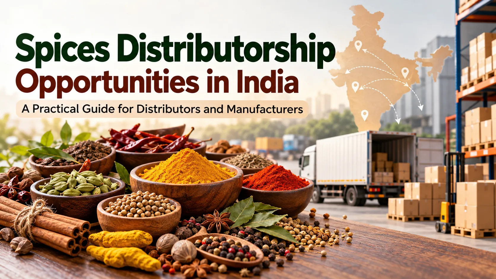 Spices Distributorship Opportunities in India: A Practical Guide for Distributors and Manufacturers